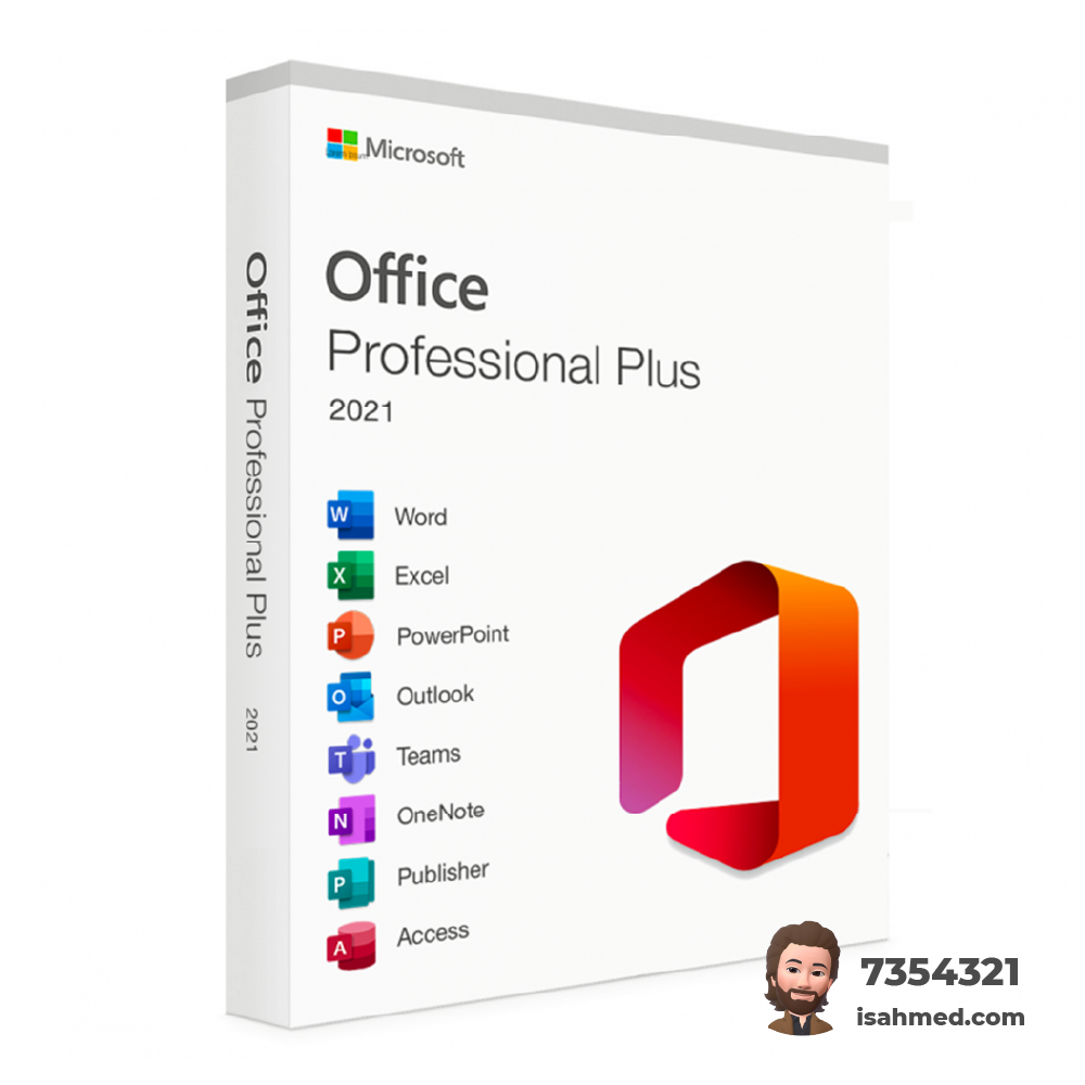 Microsoft Office 2021 Professional Plus | isahmed.com | +9607354321