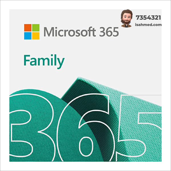 Microsoft Office 365 Family | isahmed.com | +9607354321