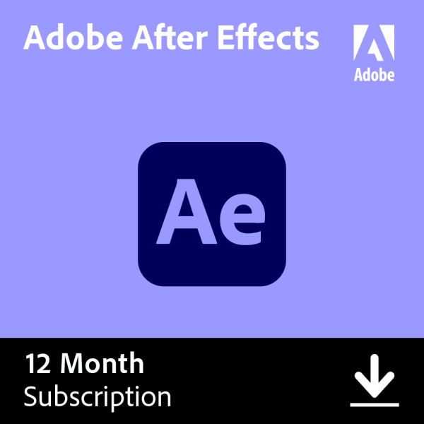 Adobe After Effects 12 Month Subscription