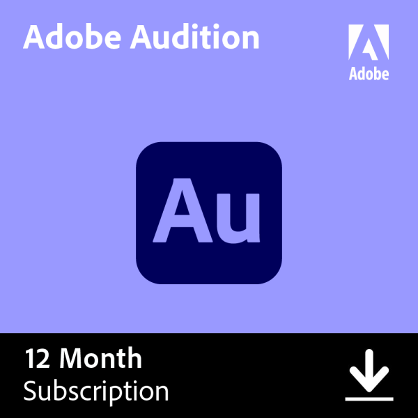 Adobe Audition 12 Month Subscription
