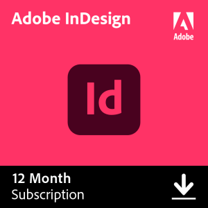 Adobe Indesign 12 Month Subscription