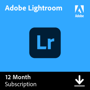 Adobe Lightroom 12 Month Subscription