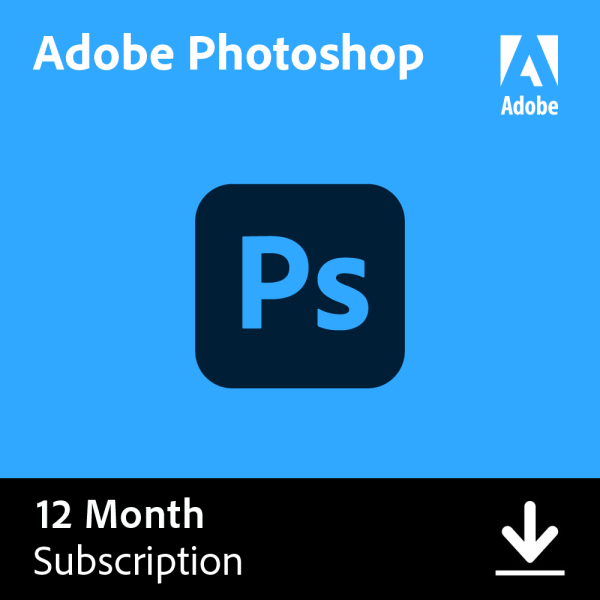 Adobe Photoshop 12 Month Subscription