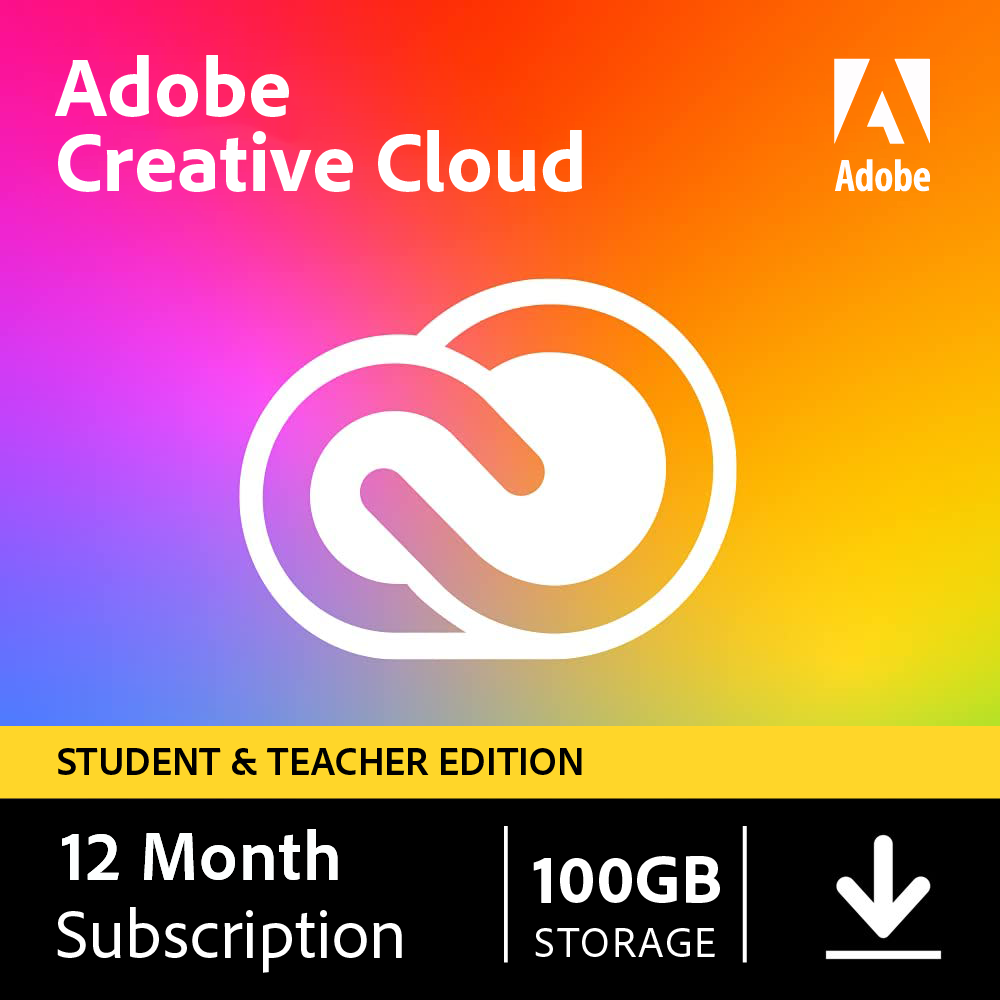 adobe creative cloud for students free
